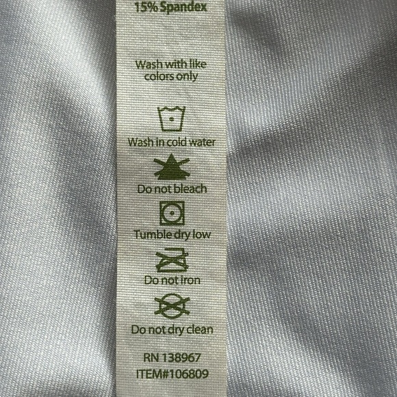 Earth Yoga gray Aztec print capris leggings, size L - Picture 7 of 7